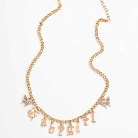 3/$30 💛 Babygirl Charm Necklace - Picture 3 of 4